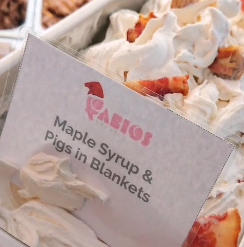 Den nya glassmaken förvånar många. Bildkälla: Fabgelato/Instagram Den nya glassmaken förvånar många. Bildkälla: Fabgelato/Instagram